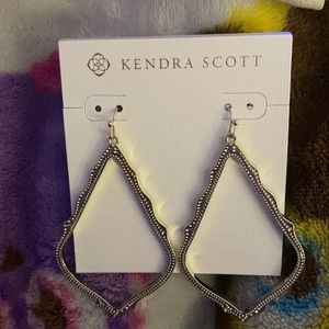 Kendra Scott silver earrings